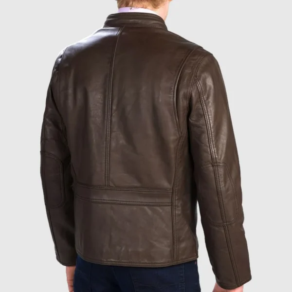 Chris Evan Leather Jackets civil War Leather Jacket - Image 2