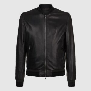 Leather Lambskin Bomber Jacket of Dolce & Gabbana