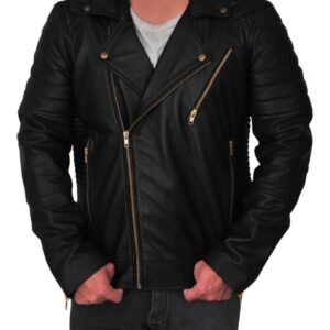 Men Classic Black Brando Jacket