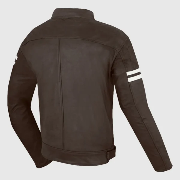 Merlin Hixon Heritage Motorcycle Leather Jacket - Image 2