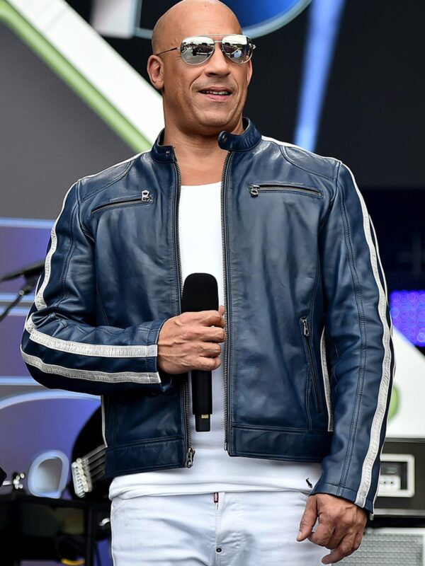 The Road To F9 Concert Vin Diesel Leather Jacket