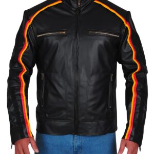 Trendy Black Leather Jacket 2024