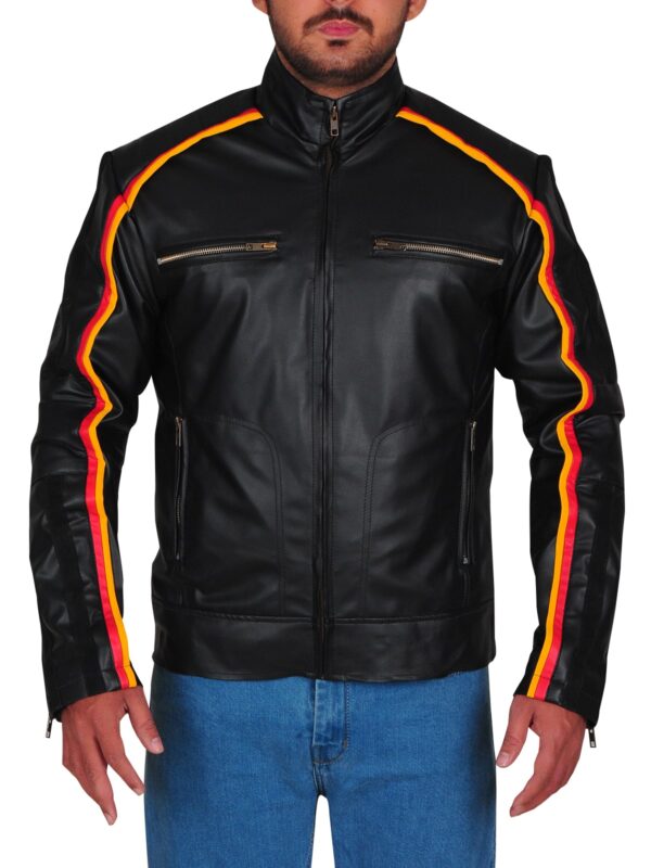 Trendy Black Leather Jacket 2024