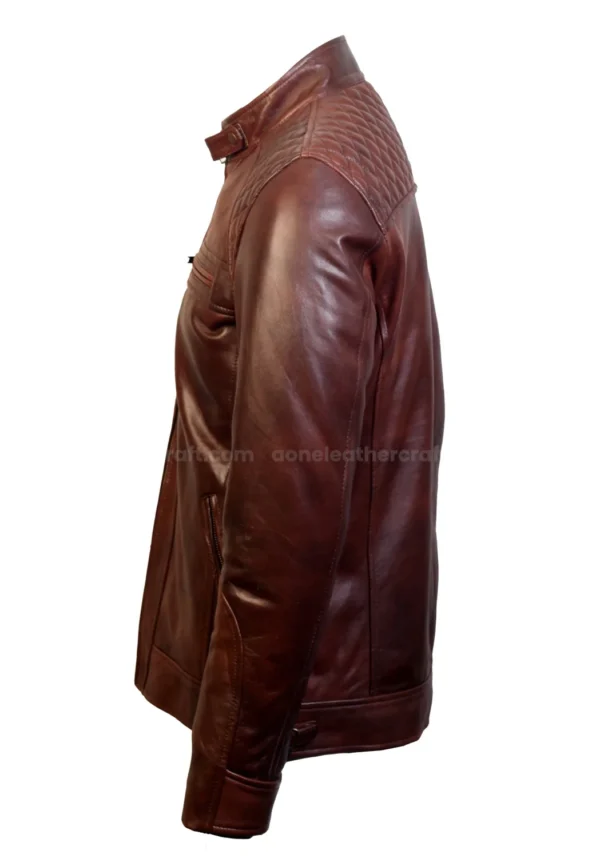 Best Biker Fashion Leather Jacket - Image 3