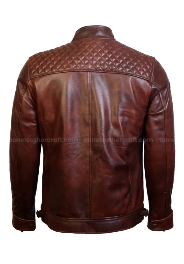 Best Biker Fashion Leather Jacket - Image 2