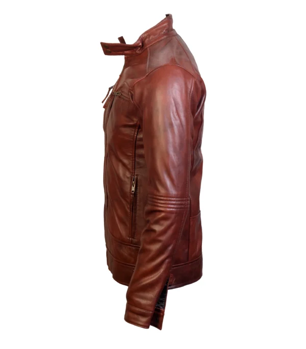 Buy Best Brown Leather Jacket - Image 3