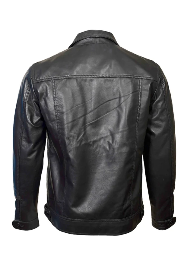 Buy Best Fashion Black Leather Jacket - Image 3