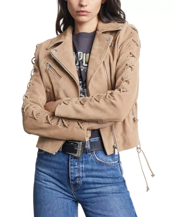 Buy Best Suede Biker Jacket - Image 5