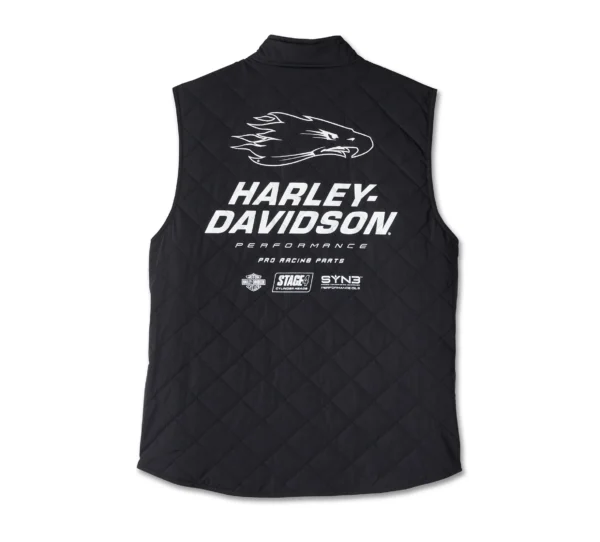 Men's Screamin' Eagle Vest - Black Beauty - Image 2